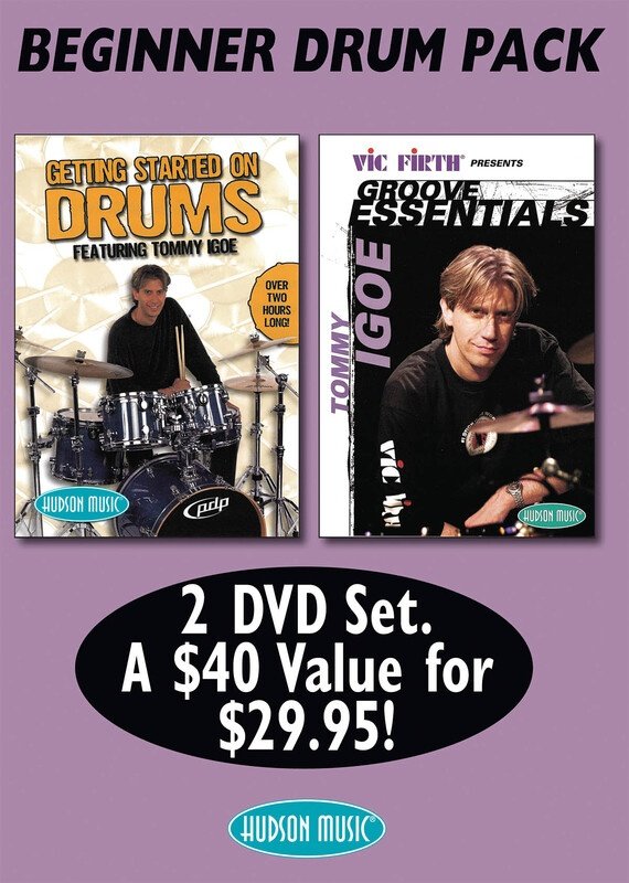 Tommy Igoe Beginner Drum Dvd Pack
