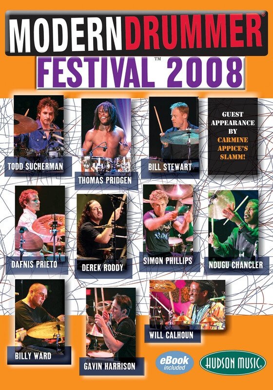 Modern Drummer Festival 2008 4 Dvd Set