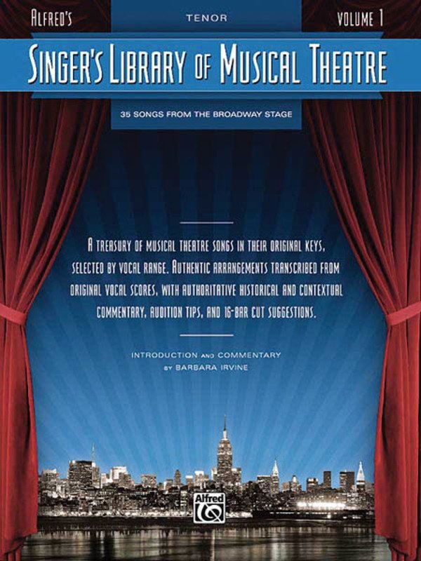 Singers Library of Musical Theatre V1 Tenor