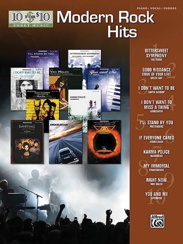 10 for 10 Modern Rock Hits Pvg