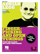Adrian Legg - Fingerpicking and Open Tunings Bk/olv