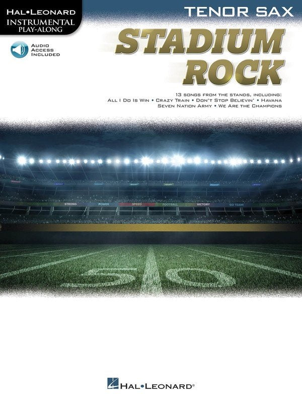 Stadium Rock for Tenor Sax Bk/ola