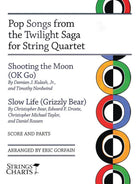 Pop Songs From Twilight Saga for String Quartet