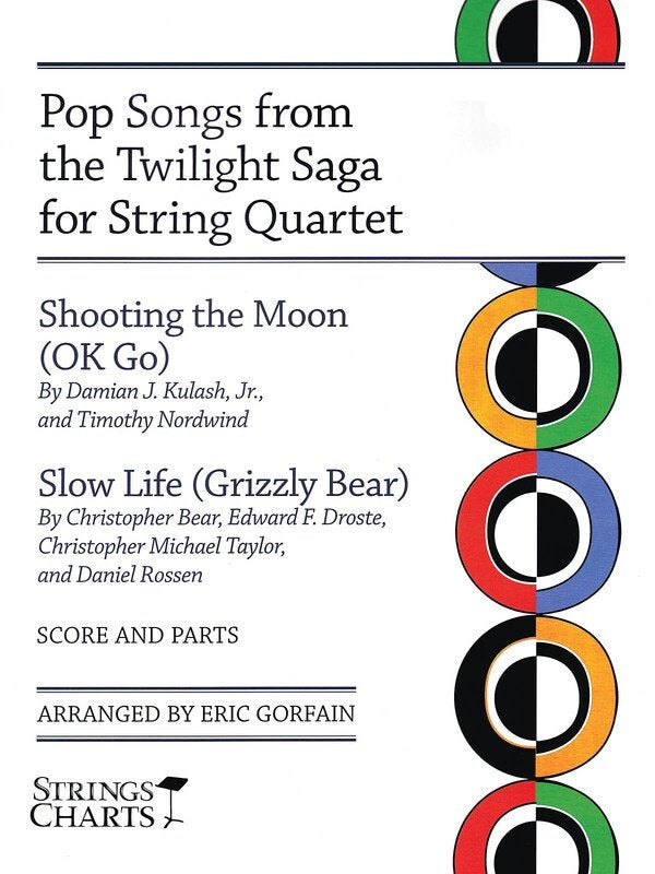 Pop Songs From Twilight Saga for String Quartet