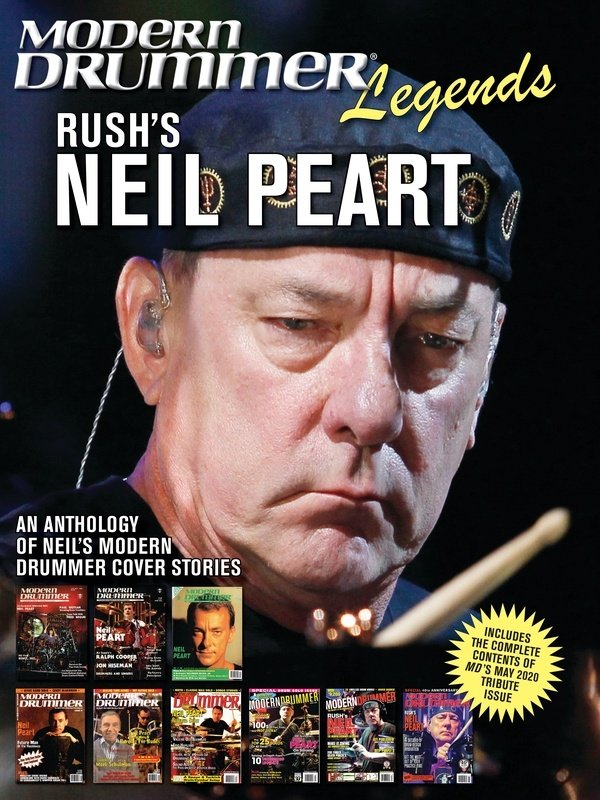 Modern Drummer Legends Rushs Neil Peart