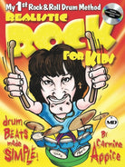 Appice - Realistic Rock for Kids Drum Method Bk/cd