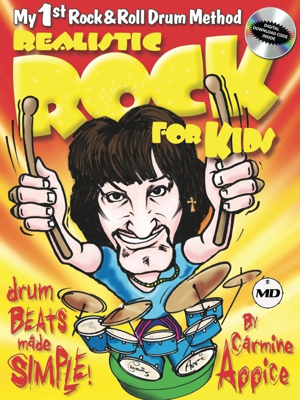 Appice - Realistic Rock for Kids Drum Method Bk/cd