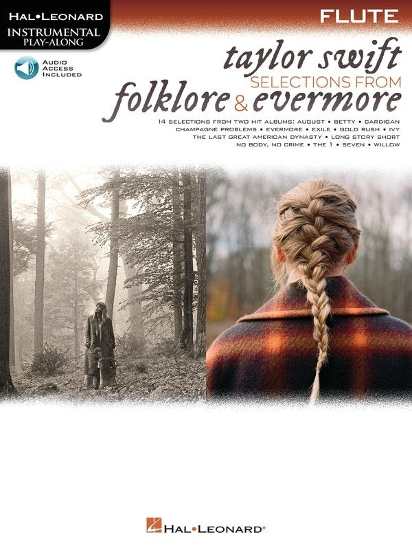 Taylor Swift - Selections Folklore/evermore Flute Bk/ola