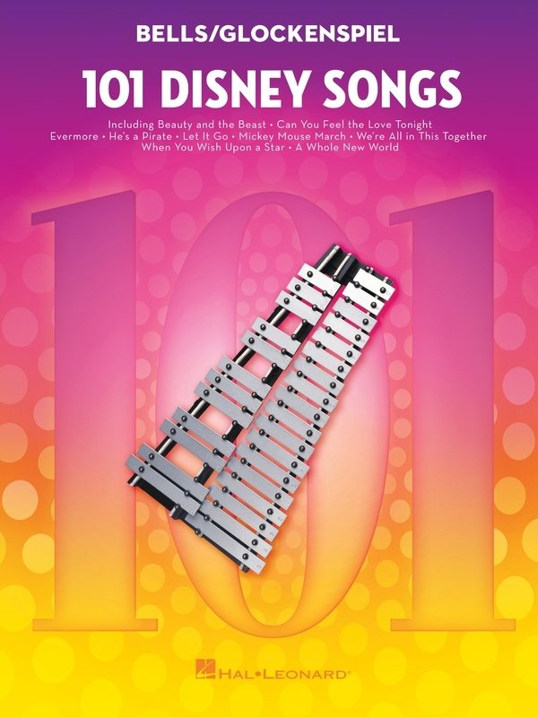 101 Disney Songs for Bells/glockenspiel