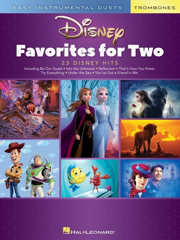 Disney Favorites for Two for 2 Trombones