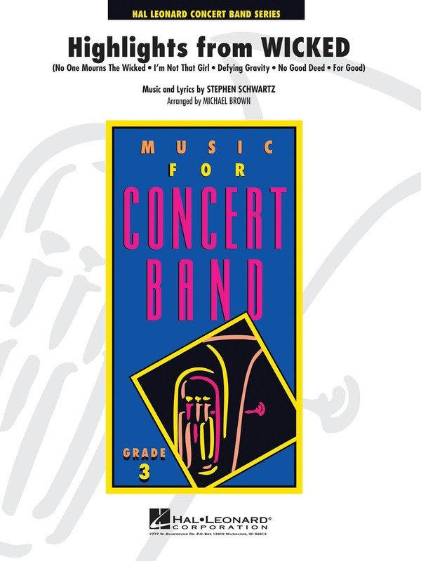 Highlights From Wicked Cb3 Sc/pts