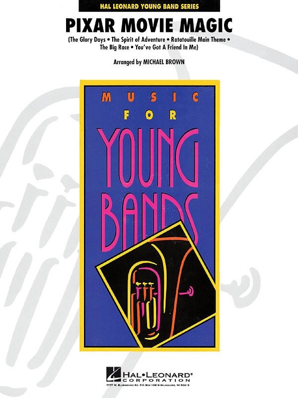 Pixar Movie Magic for Concert Band Cb3 Sc/pts
