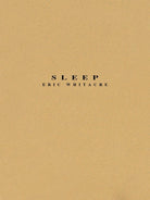 Sleep Cb3 With Optional Satb Sc/pts