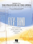Highlights From Phantom of the Opera Flex Band 2-3 Sc/pts