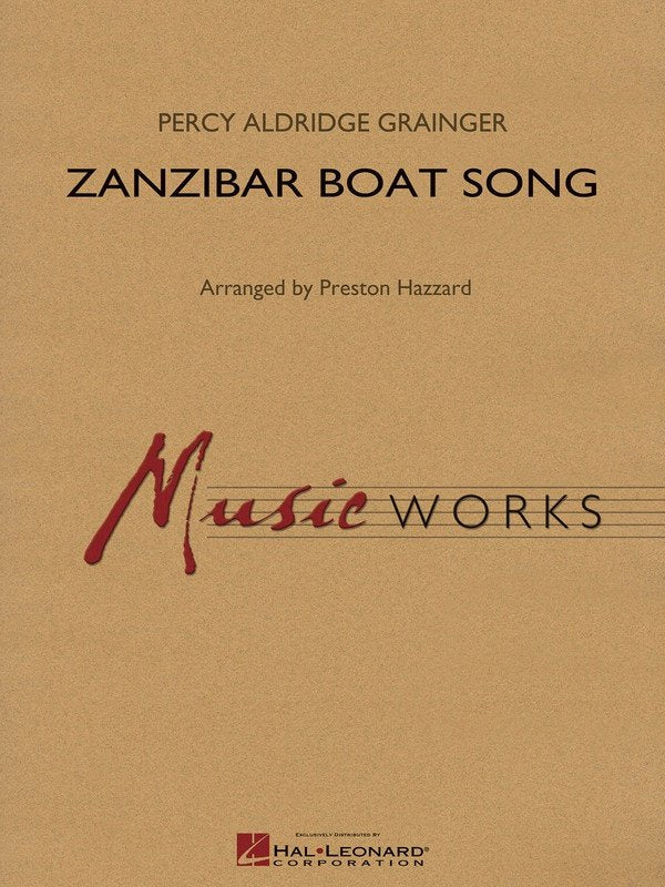 Zanzibar Boat Song Cb4 Sc/pts