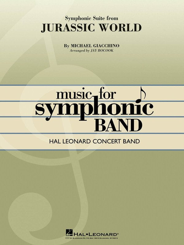 Jurassic World (symphonic Suite) Cb4 Sc/pts