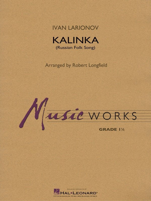 Kalinka (russian Folk Song) Cb1.5 Sc/pts