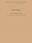 Whitacre - October for Brass Band Bb4 Sc/pts Arr Sparke