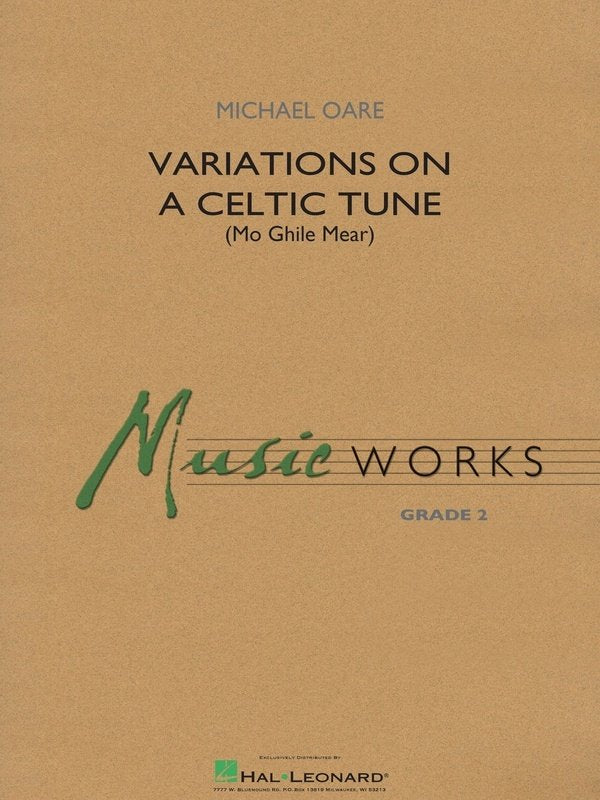 Variations on a Celtic Tune (mo Ghile Mear) Cb2 Sc/pts
