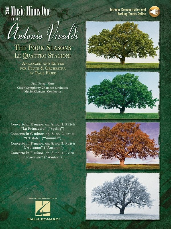Vivaldi - Four Seasons for Flute Bk/ola