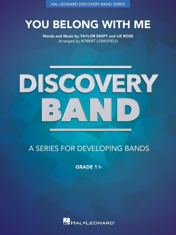 You Belong With Me for Concert Band Cb1.5 Sc/pts
