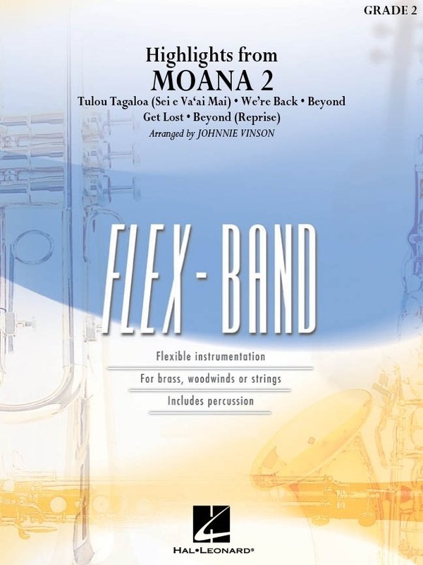 Highlights From Moana 2 for Flexband Gr2 Sc/pts