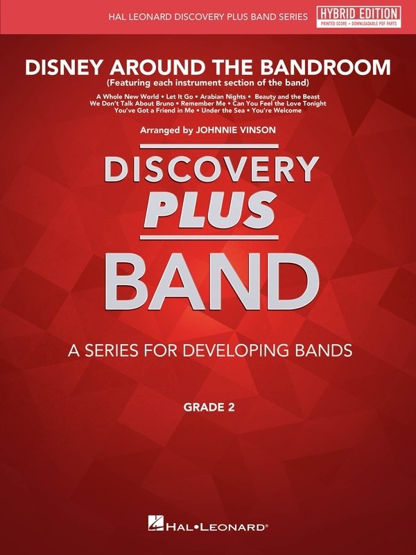 Disney Around the Bandroom Cb2 Hybrid Edition Sc/olm