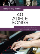 REALLY EASY PIANO 40 ADELE SONGS