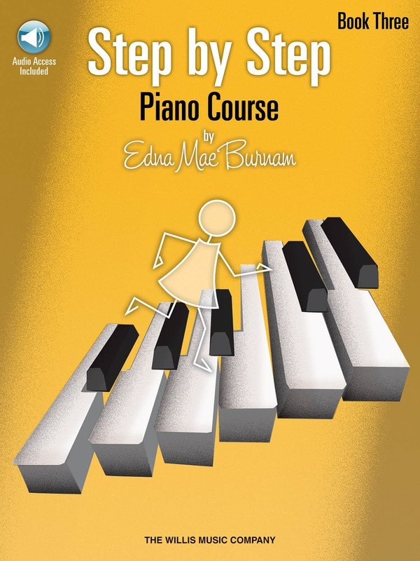 Step by Step Piano Course Bk 3 Bk/ola