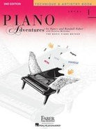 PIANO ADVENTURES TECHNIQUE ARTISTRY BK 1 2ND EDN