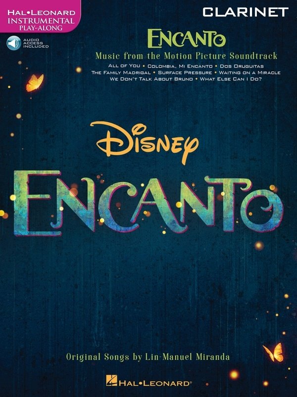 Encanto for Clarinet Movie Soundtrack Bk/ola
