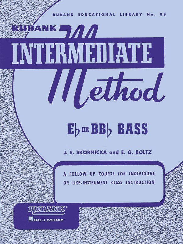 Rubank Intermediate Method for E Flat/b Flat Tuba Bc