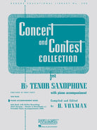 Concert and Contest Tenor Sax Piano Accompaniment