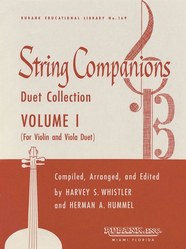 String Companions Vol 1 Violin and Viola Duet
