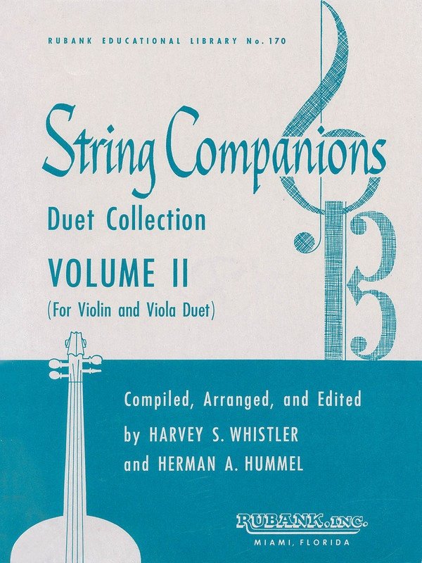 String Companions Vol 2 Violin and Viola Duet