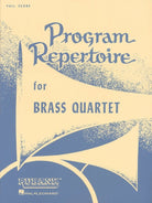 Program Repertoire Brass Quartet Full Score