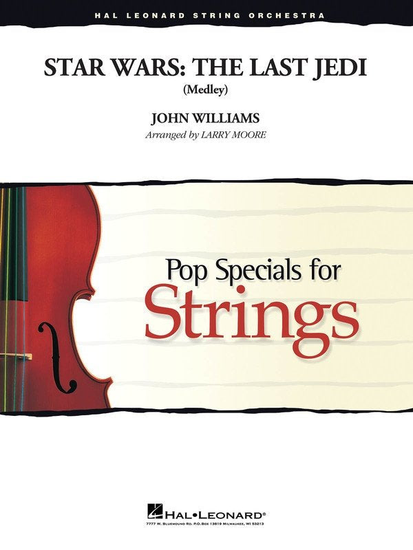 Star Wars the Last Jedi Medley So3-4 Sc/pts