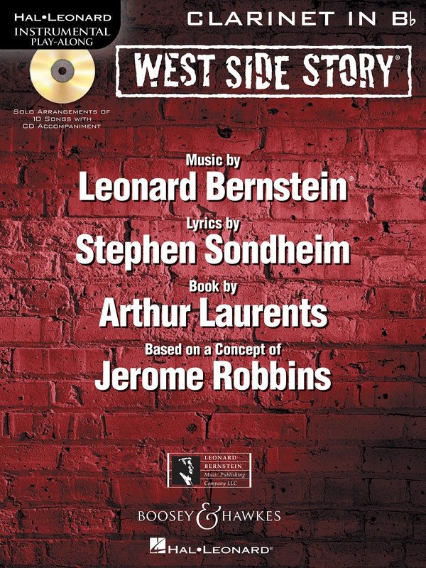 West Side Story Bk/cd Clarinet