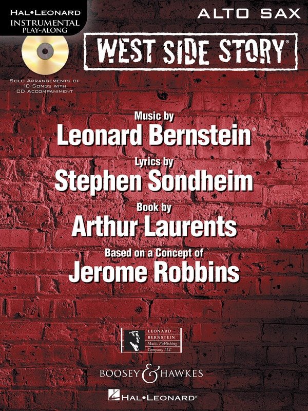 West Side Story Bk/cd Alto Sax