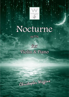 Wiggins - Nocturne Op 77a for Violin/piano