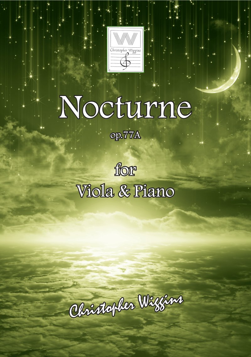 Wiggins - Nocturne Op 77a for Viola/piano