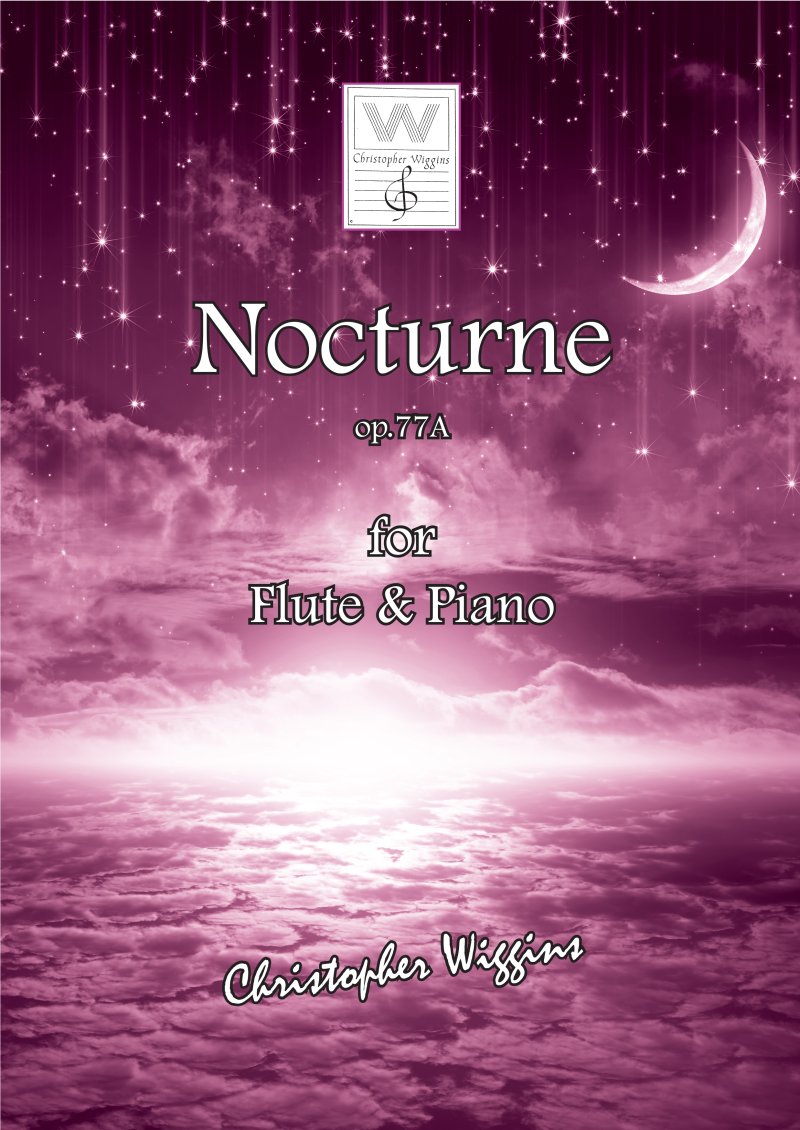 Wiggins - Nocturne Op 77a for Flute/piano