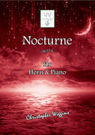 Wiggins - Nocturne Op 77a for Horn & Piano