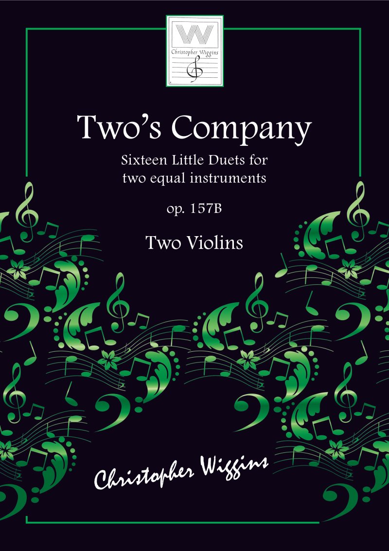 Wiggins - Twos Company Op 157b for 2 Violins