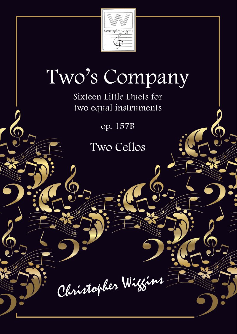 Wiggins - Twos Company Op 157b for 2 Cellos