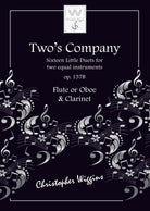 Wiggins - Twos Company Op 157b for Flute or Oboe/clarinet