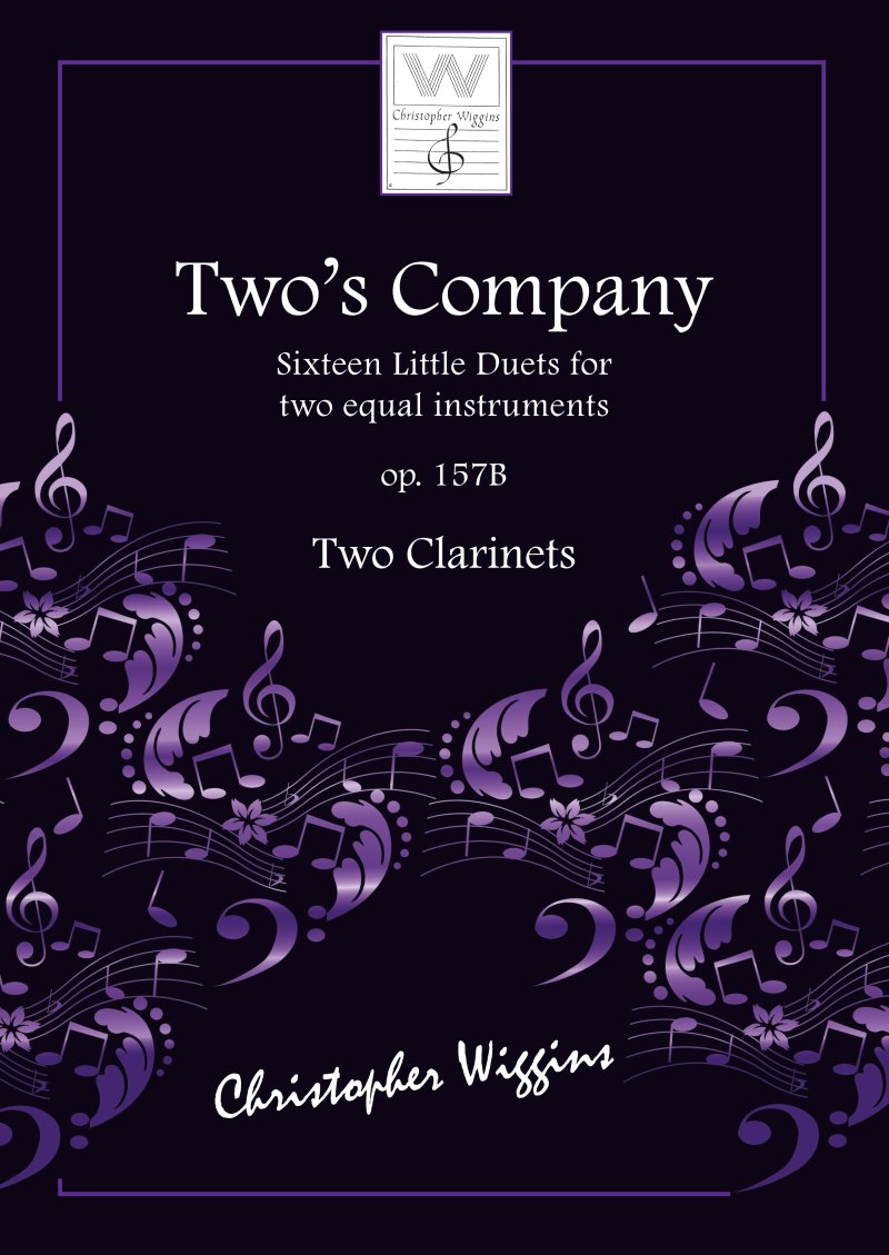 Wiggins - Twos Company Op 157b for 2 Clarinets