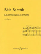 BARTOK - ROUMANIAN FOLK DANCES VIOLIN/PIANO