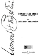 Bernstein - Rondo for Lifey Trumpet/piano