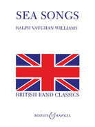 Vaughan Williams - Sea Songs for Concert Band Cb Sc/pts
